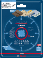 Bosch Carbide Multi Wheel X-Lock | Multi Material | 115MM x 22.23MM