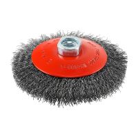 Angle Grinder Bevel Brush Crimped Steel Wire Timco 115mm