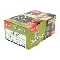 Timco | C2 Deck-Fix Premium Decking Screws - TX - Countersunk - Exterior - Green | Box