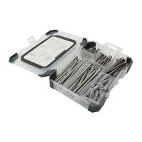 Timco | Mixed Tray - Screws, Plug & Drill Bit - A2 Stainless Steel | 91 Pieces