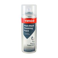 TIMCO Black finishing paint 380ml