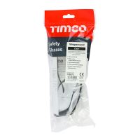 Timco Wraparound Safety Glasses Clear