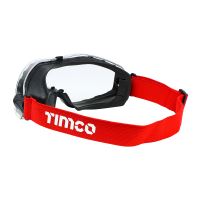 Timco | Sports Style Safety Goggles - Clear