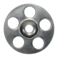Timco Metal Insulation Discs Zinc & Stainless Steel
