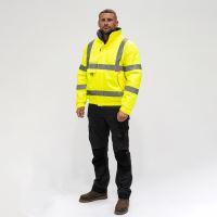 Timco Hi-Visibility Bomber Jacket Yellow
