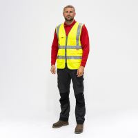 Timco Hi-Visibility Executive Vest Yellow