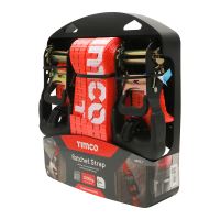 Ratchet Straps J Hook Commercial Duty 6mtr x 35mm