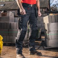 Timco | Craftsman Trousers | Grey & Black