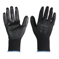 Timco Durable Grip Gloves PU Coated Polyester Multi Pack