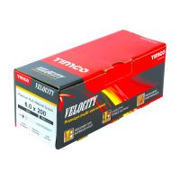 Timco Velocity Premium Multi-Use Screws  PZ Yellow Double Countersunk Box