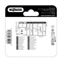 Hozelock | Straight Connector 4mm (Pack of 12)