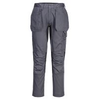 Portwest | WX2 Eco Stretch Holster Trousers | Metal Grey