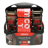 Ratchet Straps | J Hook | Commercial Duty | 6mtr x 35mm