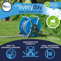 Flopro Neverkink EasyReel Complete Hose Set