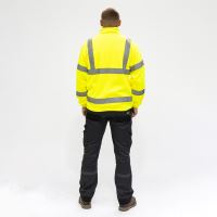 Timco Hi-Visibility Fleece Jacket Yellow