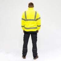 Timco | Hi-Visibility Fleece Jacket - Yellow