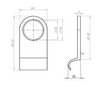 Plain Cylinder Pull