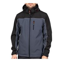 Timco Softshell Jacket Grey & Black