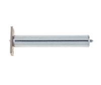 Concealed Door Closer with Rectangular Plate | Nickel Plated