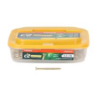 Timco C2 Tongue-Fix Premium Tongue & Groove TX Reduced Countersunk Yellow