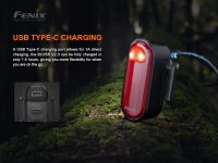 Fenix BC05R V2.0 Rechargeable Rear Bike Light
