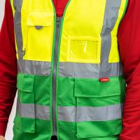 Timco | Hi-Visibility Executive Vest - Yellow & Green