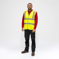 Timco Hi-Visibility Vest Yellow