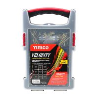Timco | Velocity Premium Multi-Use Screws - Grab Pack - PZ - Double Countersunk - Yellow