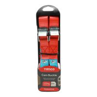 Cam Buckles Standard Duty 5mtr x 25mm Pack of 2