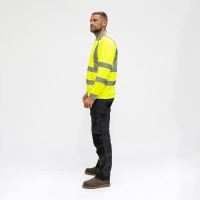 Timco | Hi-Visibility Polo Shirt - Long Sleeve - Yellow