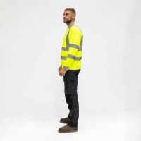 Timco Hi-Visibility Polo Shirt Long Sleeve Yellow