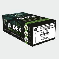 Timco | Timber Frame Construction & Landscaping Screws - Hex - Exterior - Green Organic