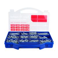 Timco | Twin Threaded Countersunk Woodscrew Case | 1140Pcs | WOODTRAY
