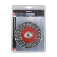 Angle Grinder Wheel Brush - Twisted Knot Steel Wire | Timco | 115mm