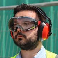 Timco Sports Style Safety Goggles Clear