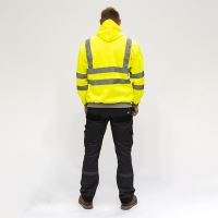 Timco Hi-Visibility Sweatshirt with Hood Yellow