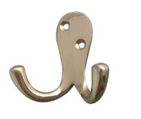 Double Robe Hook | 53MM Polished Brass