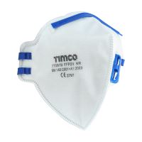 Timco FFP2 Fold Flat Masks with Valve 3 Pieces