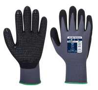 Portwest | DermiFlex Plus Gloves | Grey/Black