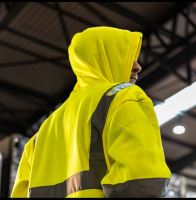 Timco Hi-Visibility Sweatshirt with Hood Yellow