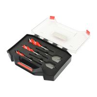 Timco Carpenter's Speed Auger & Flat Wood Bit Kit