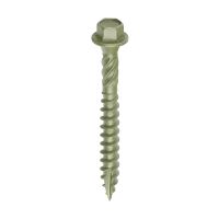 Timco | Timber Frame Construction & Landscaping Screws - Hex - Exterior - Green Organic