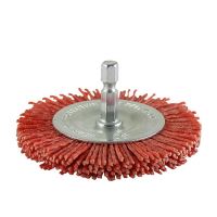 Drill Wheel Brush Nylon Timco