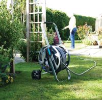 Flopro Metal Hose Cart (Flat Pack) Capacity 60m
