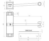 Surface Mounted Door Closer