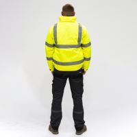 Timco Hi-Visibility Bomber Jacket Yellow