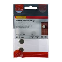 Timco Brass Threaded Screw Cup TIMpac 4 Pack