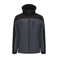 Timco Softshell Jacket Grey & Black