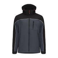 Timco | Softshell Jacket | Grey & Black