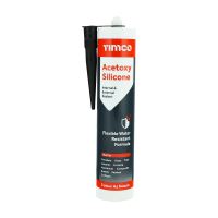 Timco Acetoxy Silicone 300ml